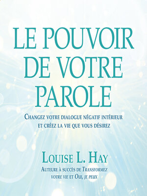 cover image of Le pouvoir de votre parole